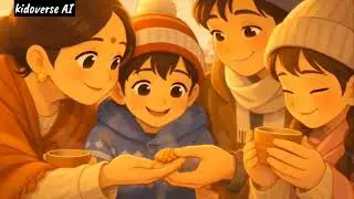 Makar Sankranti at Home | Til Gud,Kites & Family🌿 #ghibli #viral #trending #youtubevideo #cozy 