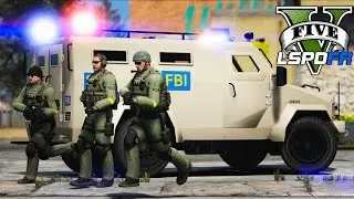 GTA 5 - LSPDFR Ep158 - FBI SWAT TEAM MADNESS!!