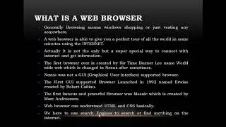 Lesson 1 What is a web browser By Zain Yousaf (Demo)