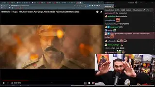 Hasanabi reaction, review and rave about Indian Movie RRR  (Rise Roar Revolt) (part 1)#rrr #rrrmovie