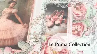 Le Prima Collection - Journal Digital Kit - Junk Journal Pages - Collage Pages - Uniquely Ella.