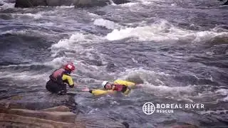 Rescate pie atrapado -  Técnica 