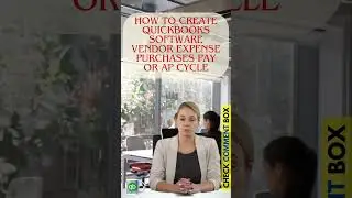 How To Create QuickBooks Software Vendor Expense Purchases Pay Or Ap Cycle