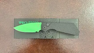 Нож Protech PT+ USN Special Cerakote Green Blade