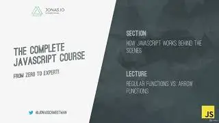 Regular functions vs arrow Functions in JavaScript | JavaScript Course From Zeero to Expert