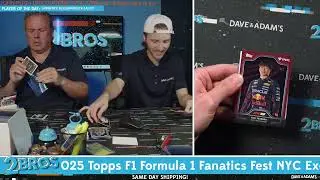 2025 Topps F1 Formula 1 Fanatics Fest NYC Exclusive 1-Box - 7-Spot Random Hit Break #11