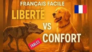 Le Loup et le Chien 🐺🐶 &ndash; Une fable expliqu&eacute;e en fran&ccedil;ais