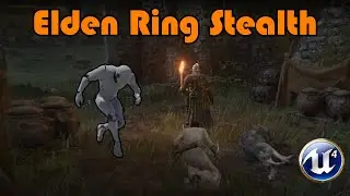 How To Make The Elden Ring Stealth Mechanic In Unreal Engine 4 | Tutorial