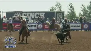 Lucas Peterson and Jace Stigall Team Roping