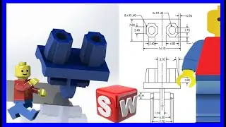 Articulación de LEGO | SolidWorks - Proyecto LEGO. EP. 4