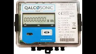 Інструкція зняття показань лічильника Qalco, Qalcosonic, SKS-3