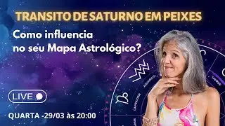 Como o Transito de Saturno em Peixes influencia o seu Mapa Astrológico