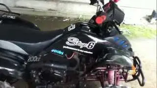 ATV Quad 200cc OptikTuning-kleiner Rundgang ums Quad