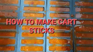 How to make/prepare coral cart sticks for winter COD fishing #codfishing