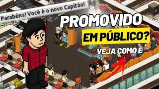 POL&Iacute;CIA RCC - Como &eacute; ser promovido em p&uacute;blico, TODOS OLHANDO? - Habbo Policial