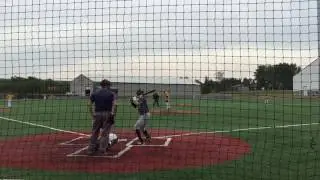 Elliot Mast 2017 MLB Draft Class, Double, 2 RBIs, Gatorade Grand Slam-17U Showcase 7/22/2016
