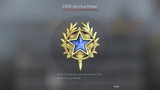 Getting 2020 Tier 3 Service Medal in CS:GO
