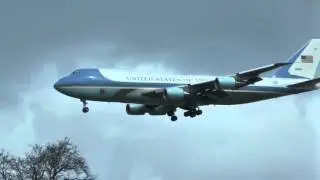 Obama Hannover 24.04.2016 / Air Force One & Motorcade
