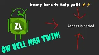 How to Bypass ZArchiver Data Folder 'Access is Denied' for Android 13+ (MY WAY) 