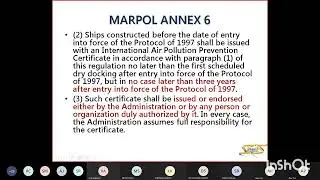 10. MARPOL Annex VI