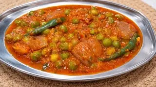 मटर प्याज की सब्जी मेरे इस तरीके से बनाएंगे तो दो की जगह चार रोटी खा जाएंगे |matar pyaz recipe