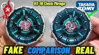 Распаковка и обзор поддельных часов Flame Brand UX Mirage! Сравнение с Takara Tomy UX-16