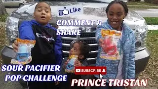 SOUR PACIFIER CHALLENGE WITH **SERENE PRETTY PRETTY &  KJ**