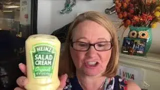 Heinz salad cream in USA.