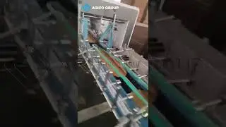 Efficient Four - corner Box Gluing Machine for Low - profile Boxes in Action