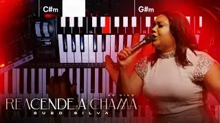 REACENDE A CHAMA || TECLADO COVER/TUTORIAL || SUED SILVA