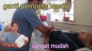 Cara mengganti Pampers untuk Lansia Terbaru dan sangat mudah.