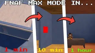 I tried to make a fnaf game in 1 minute, 10 minutes, and 1 hour!