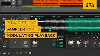 Modulating Playback [Bitwig Studio | Sampler | Part 2/6]