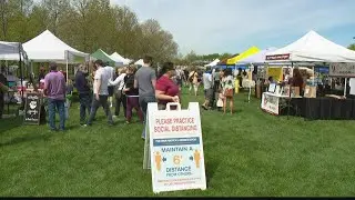 White River State Park hosts first market of the season
