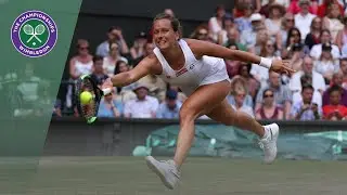 Barbora Strycova vs Johanna Konta Wimbledon 2019 quarter-finals highlights