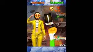 Free Fire 26 January Rewards: Exclusive Republic Day Items & How to Claim! #shorts