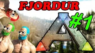 Ark Survival Evolved FJORDUR - Episode 1 (Getting started!)