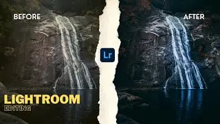 Lightroom Tutorial | Blue Tones | Marmala Waterfalls