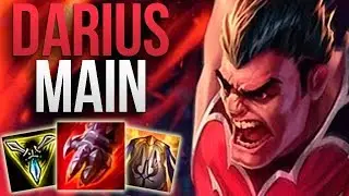 CHALLENGER DARIUS MAIN SHOWS YOU HOW TO PLAY | CHALLENGER DARIUS TOP GAMEPLAY | Patch 9.18 S9