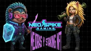 STAKING DE NFT AHORA GANAS TOKEN SPIKE !!