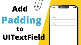 How to Add Padding to UITextField in Xcode Swift | Xcode UIKit Tutorial