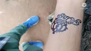 Temporary tattoo@ Goa