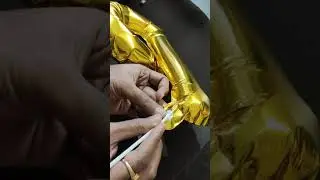 How to Deflate Happy Birthday Letter(foil) Balloon!