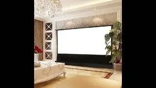 Is This the Ultimate Electric Projector Screen for Home Cinema