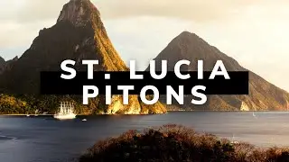 #shorts St Lucia Pitons Micro Meditation - The Caribbean Islands 4k 2021