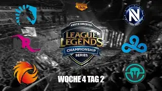 LCS NA Summer Split 2016 | C9 vs. NV | IMT vs. TL | NRG vs. P1 | W4D2