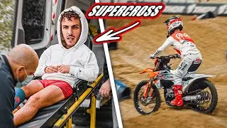 MON ACCIDENT AU SUPERCROSS DE PARIS!
