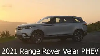 New 2021 Range Rover Velar PHEV (P400e) - Interior, Drive, Plug-In Hybrid Technology