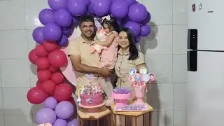 COMEMORAÇÃO DO ANIVERSÁRIO DE MARIA ISADORA!!! TEVE FILA DE PRESENTES 🎁 