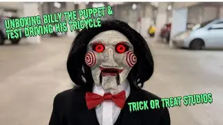 UNBOXING BILLY THE PUPPET REPLICA FROM TRICK OR TREAT STUDIOS